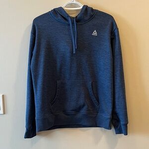 Reebok Navy Pullover Hoodie / Lightweight Fleece